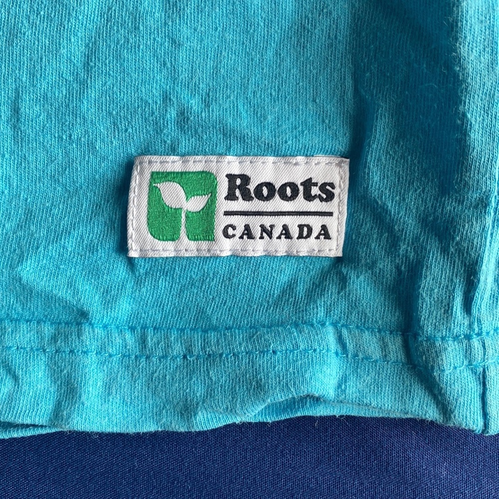 Children’s light blue Roots Tee - Picture 2 of 3